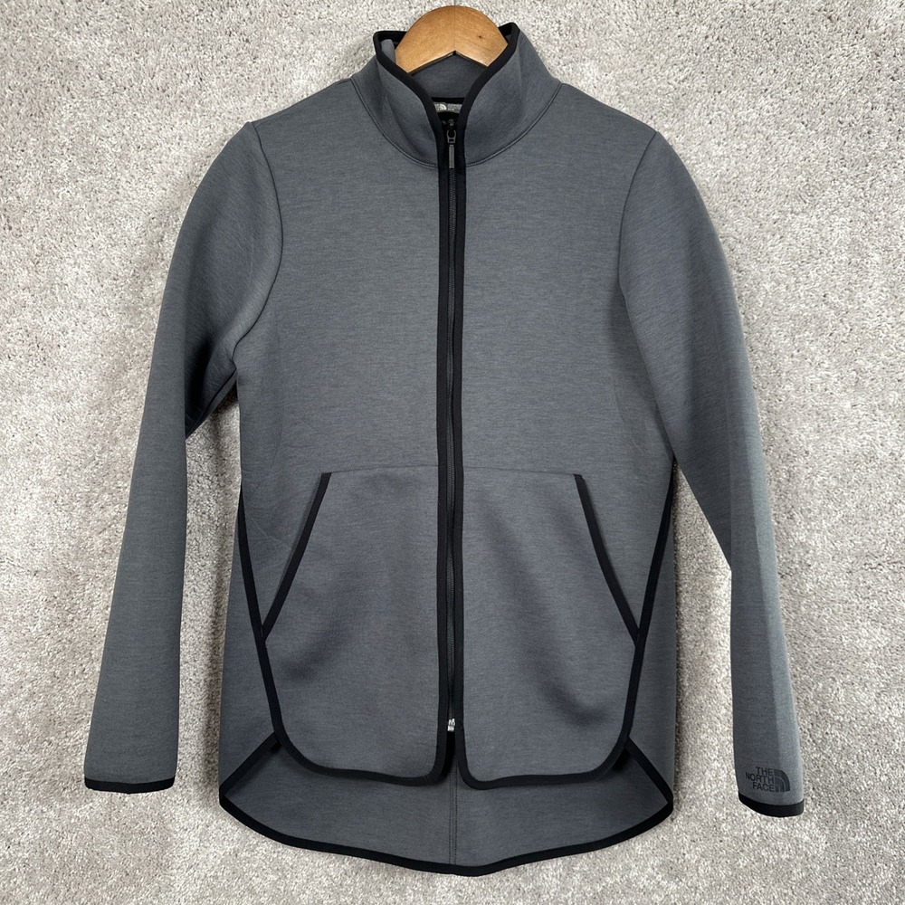 The North Face Women's Neo 3D Thermal Full Zip Jacket Gray Black Size M NF0A2TFR